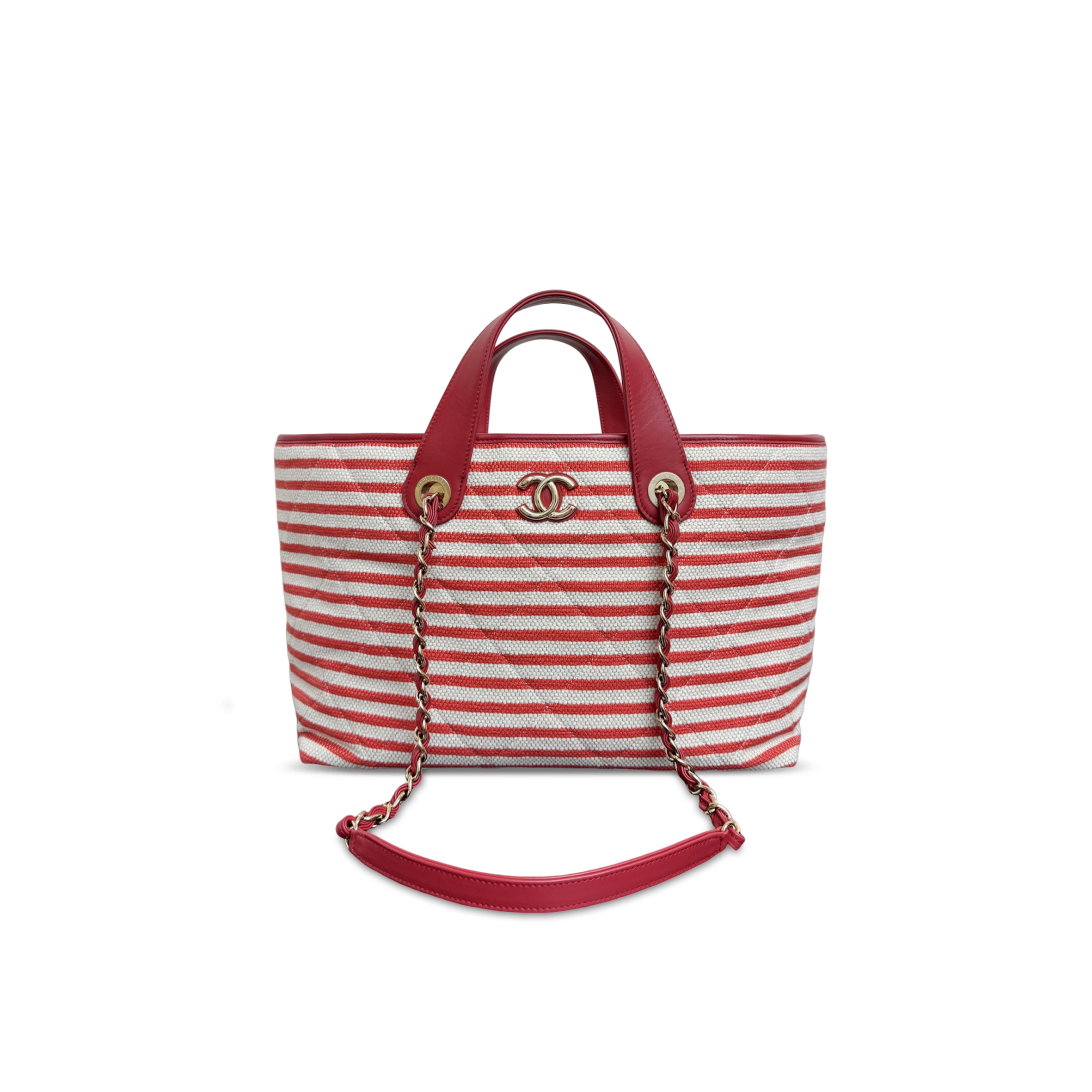 CHANEL 26C DEAUVILLE TOTE BAG (46*25*13cm)